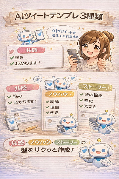 AIツイートテンプレ